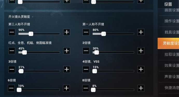 八爪鱼2和平精英灵敏度(和平精英最新灵敏度)