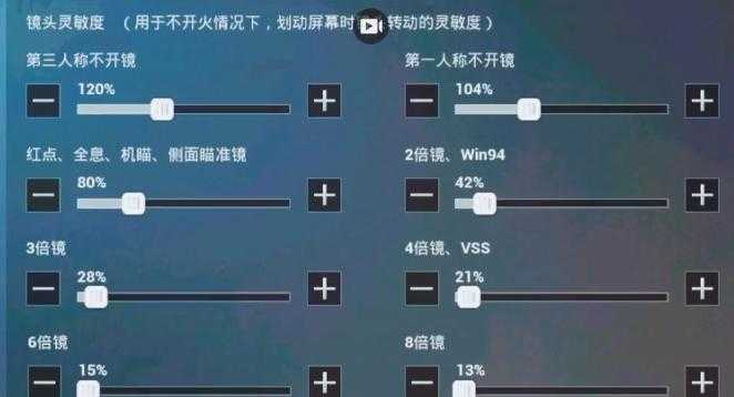 和平精英vivoy30手机灵敏度(vivoy30手机吃鸡灵敏度)