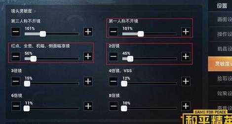 和平精英赛季最强灵敏度(和平精英ss5最强灵敏度)