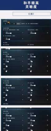 和平精英实用灵敏度(和平精英二指灵敏度)