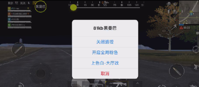 和平精英黑曼巴辅助破解版ios(和平精英黑玫瑰破解版)