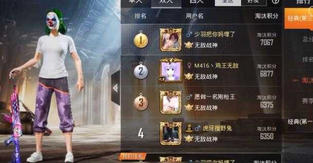 和平精英辅助人物排行(和平精英辅助nb)