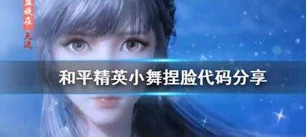 和平精英斗罗大陆辅助（和平精英斗罗大陆捏脸数据）